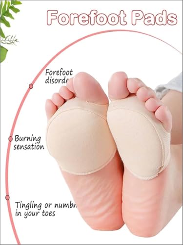 Almohadillas para antepié Five Toes para tacones mujeres 2 pares miniatura 7