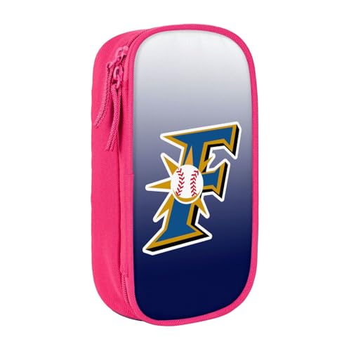 北海道日本ハムファイターズ ペンケース 筆箱 筆入れ 大容量 文具収納 ペン袋 男の子 女の子 社会人 小学生 中学生 高校生用 入学祝い Pink