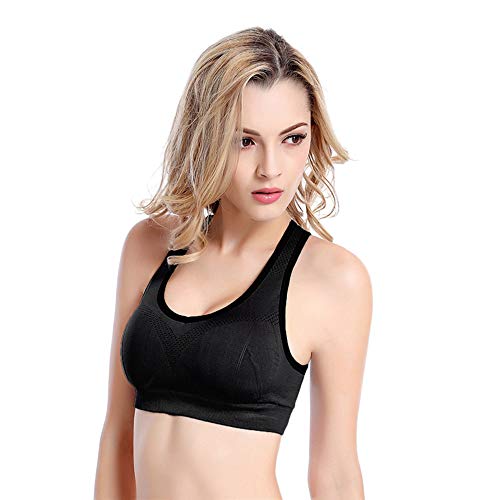 mewmewcat Mulheres Sports Bra Acolchoado Underwired I-Shaped respirável Qucik Dry Running Yoga Gym W