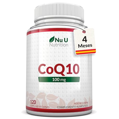 Nu U Nutrition Coenzima Q10 100mg 120 Cápsulas