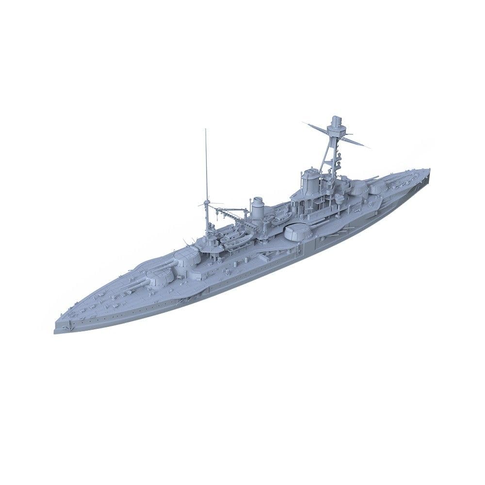 Pancernik niepomalowany model wojskowy 1/350 Pancernik francuskiej marynarki wojennej Courbet