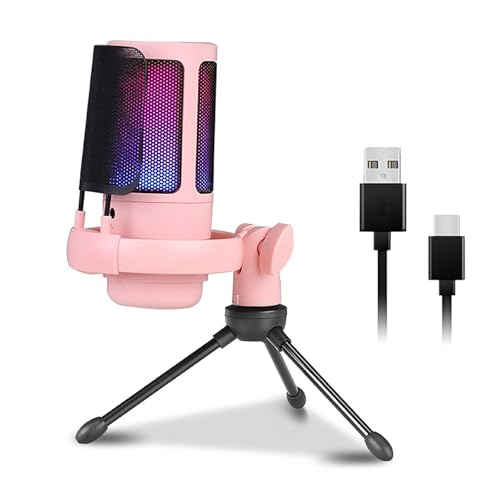 Microphone de jeu à condensateur pour éliminer la voix robotique en streaming PC