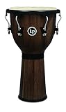 djembe lp Nuez, Herrajes: Negro LP Aspire Accents - Djembe, con diseño de nuez siamés