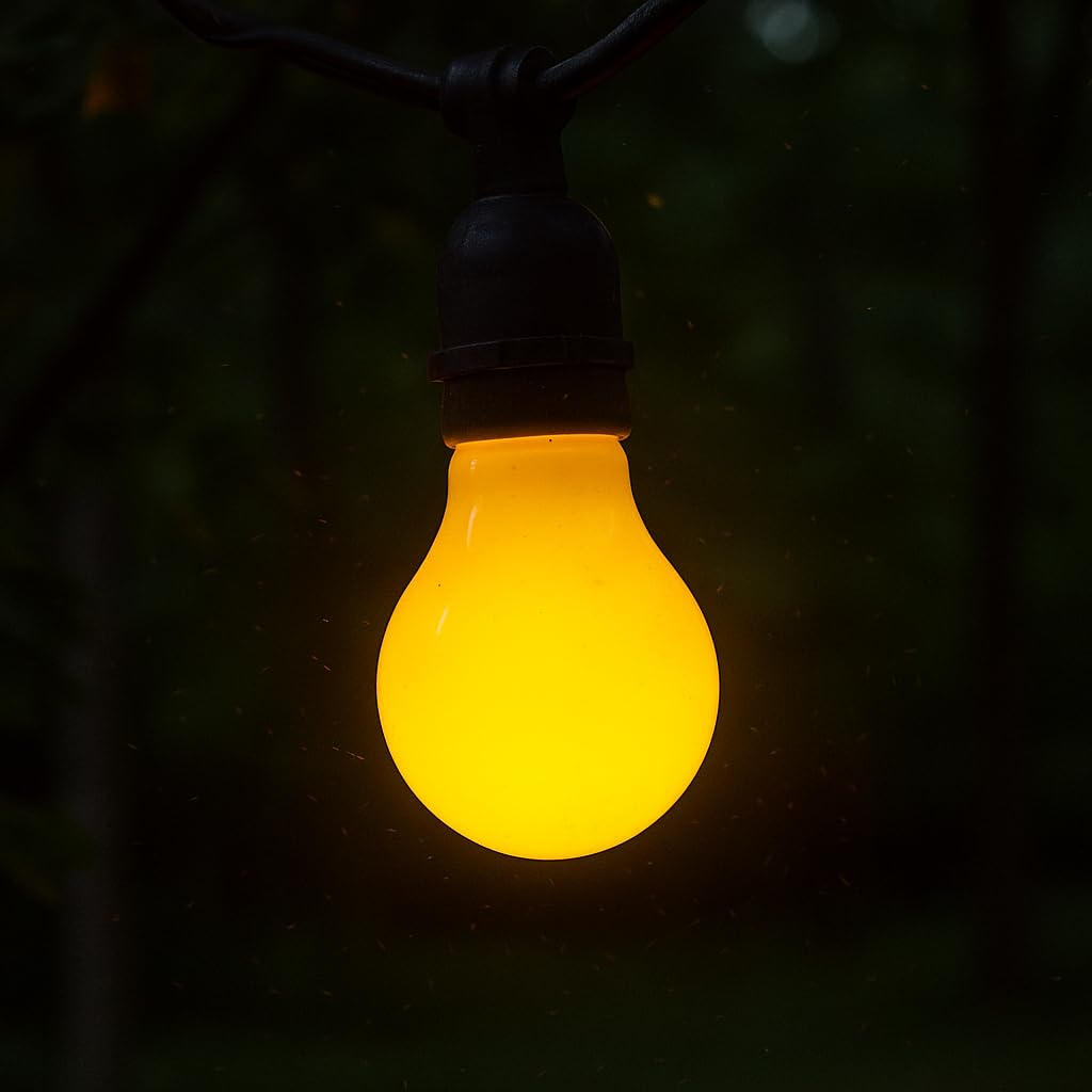 Yellow Light Power Dark Yellow Light Bulb