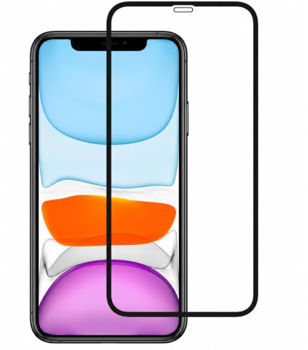Image of Tempered glass for iPhone 11 /XR (6.1 Inch), 9H Hardness, HD Clear, Case Friendly, Bubble Free, Scratch Resistant, Fingerprint Resistant, Screen Protector Full HD Quality, Edge to Edge Coverage, Easy Installation (iPhone 11 /XR), Pack of 1