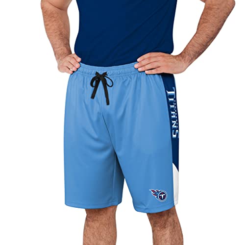 Image of FOCO NFL Mens NFL Team Logo Side Stripe Training Shorts