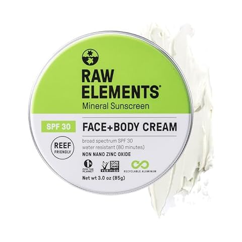 Raw Elements Face and Body All-Natural Mineral Sunscreen Cover