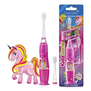Brush-Baby KidzSonic Einhorn Elektrische Zahnbürste