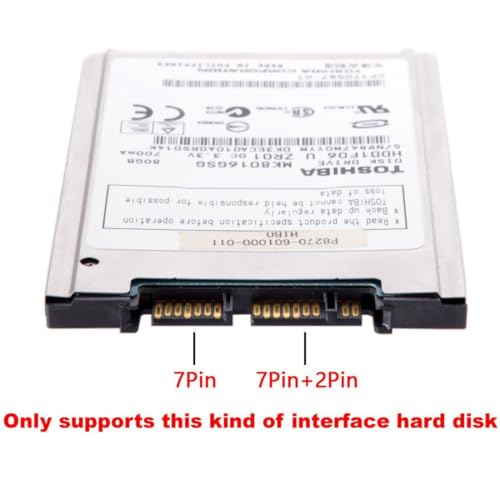 ChenYang caja externa 1.8" Micro SATA a 2.5" SATA miniatura 2