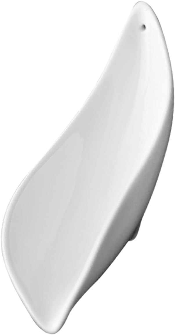 Mobestech Ceramic Tea Scoop for Loose Leaf Tea Multi Functional Spoon for Bean Powder Salt Flour and Sugar Restaurants and present Giving