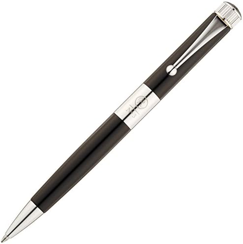 Amazon.com : Romeo No. 3 thin shaft ball-point pen black / chrome 