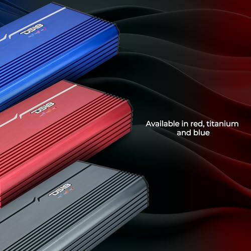 Image of DS18 FRP-8K /TI Compact Monoblock Full-Range Class-D Amplifier - 8000W RMS @ 1Ω | High-Power Car Audio Amp | Smart Cooling, LED Clipping Indicator, Variable Filters, 0GA Inputs