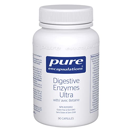 Pure Encapsulations Digestive Enzymes Ultra with Betaine HCL 90 Capsules