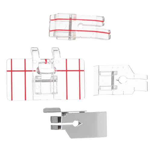 Set 4 Pies Prensatelas para Máquina de Coser Hogar