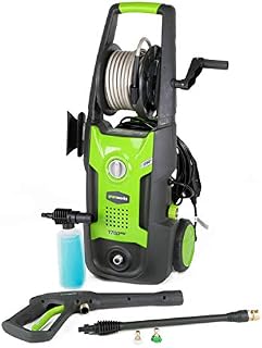 Greenworks 1700 PSI 13 Amp 1.2 GPM Pressure Washer with Hose Reel GPW1702