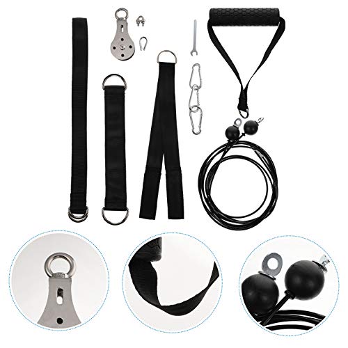 BESPORTBLE – Sistema de cabo de polia fitness para levantamento de peso, tríceps