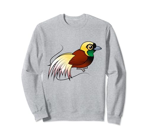 Cute Cartoon Greater Bird-of-paradise Birdorable Bird Sweatshirt