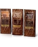 Godiva Chocolatier Coffee Set of 3, 10 Ounce Hazelnut Creme Chocolate Truffle Caramel Coffee
