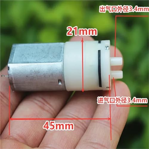 1pc 3V-6V Micro Mini 130 Vacuum Pump 3.7V Large Flow Small Negative Pressure Air Breast Pump miniatura 3
