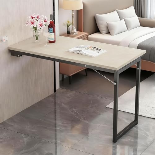 Bureau flottant multifonction table de cuisine suspendue pour studio et chambre - 2