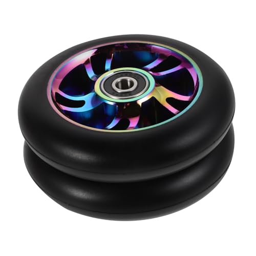 Roues Lumineuses Colorées et moyeu alu compatibles avec trottinettes kick
