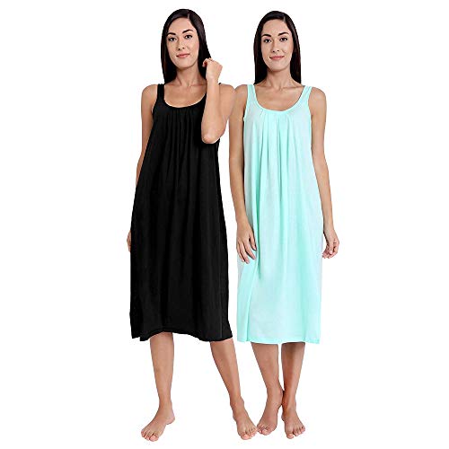Image of TWGE Cotton Full Length Camisole for Women