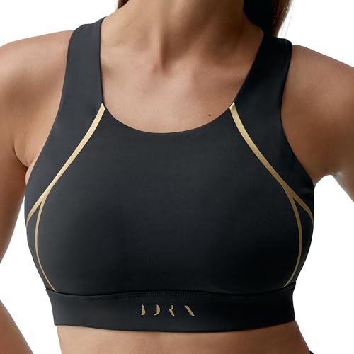Brassière de sport sans frottement Born Style Gold pour bouger sans gêne