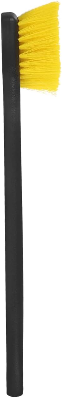 SECFOU Car Tire Cleaning Brush with Long Handle Stiff Nylon Bristles Tire and Wheel Scrub Brush for Car Detailing and Rim Cleaning for Automotive Exterior Care