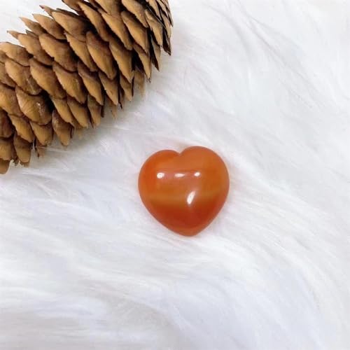 Cœur en cornaline et quartz rouge, le cadeau déco idéal pour célébrer un proche