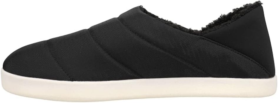 TOMS Men's Ezra Slipper, Black Matte Ripstop, 10