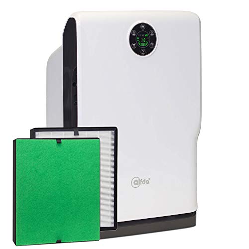 ALR160 Luftreiniger mit HEPA Filter entfernt 99,95% der Pollen, Staub, Viren, Aerosole, Schimmel,... aus der Raumluft, für Allergiker, max. 30 m²