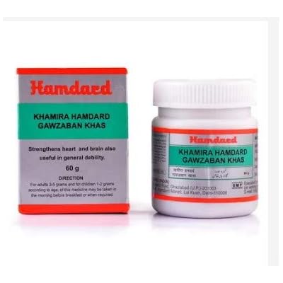 Hamdard Khamira Gawzaban Khas, Good for General Debility, Palpitation, Heart &amp;amp;amp; Memory, Multi, 180 g