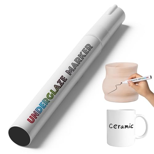 Flyangle Professional Black Underglaze Pen for Pottery - Ceramic Glaze