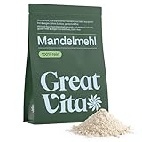 GreatVita Mandelmehl, naturbelassen, blanchiert
