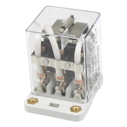 Relais JQX-38F 3PDT résistant aux arcs électriques pour machines et moteurs 24V