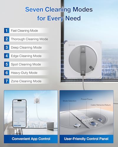 ECOVACS WINBOT W2S Omni Window Cleaning Robot, 6-in-1 Multifunction Station - image 9