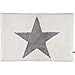 Produktbild RHOMTUFT Badteppich Star Weiss/Edelstahl - 1341 60x90 cm