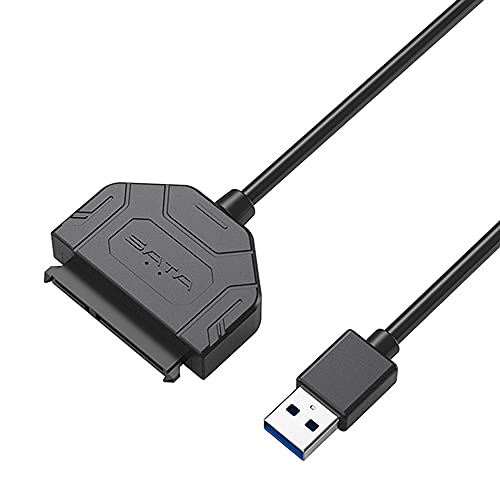 2.5 inch SATA to USB Cable for SSD/HDD Adapter Cable USB3.0 to SATA III Data Cable, SATA to USB Cable,Support UASP Easy to Carry and use Directly (SATA to USB 3.0)