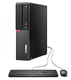 Lenovo ThinkCentre M920S SFF Desktop Computer, Intel Core i7-8700 3.2GHz Up to 4.6GHz, 32GB DDR4, 1TB SSD, Keyboard&Mouse, VGA, DisplayPort, HDMI, USB Type-C, Windows 11 Pro (Renewed), Black