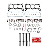 DNJ HGB4123 Cylinder Head Gasket Set with Head Bolt Kit for 1997-1998 Ford E-150 Econoline 4.2L 256cid V6 OHV