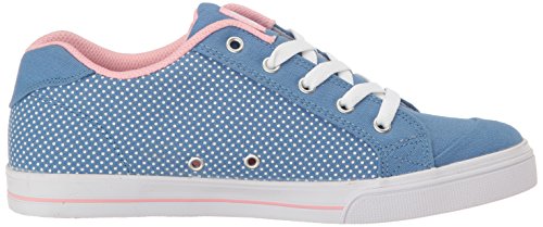 Dc Women's Chelsea Tx Se Skate Shoe Sneaker, Blue/White Print, 2 M Us Little Kid #TOP5
