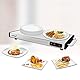 Korona 59500 Warmhalteplatte 1100 Watt max. zum Warmhalten von Speisen | kabellos nutzbar | 40 x 20 cm, Edelstahl