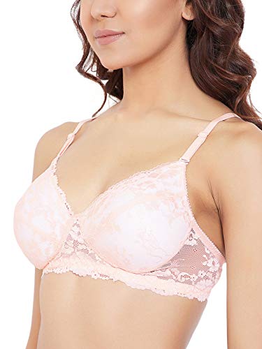 Image of Clovia Women's Synthetic Lightly Padded Wire Free Full Cup Coverage Bra