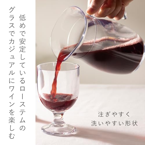 アイジェイ プラキラ 割れないワイングラス LS101_220CL
