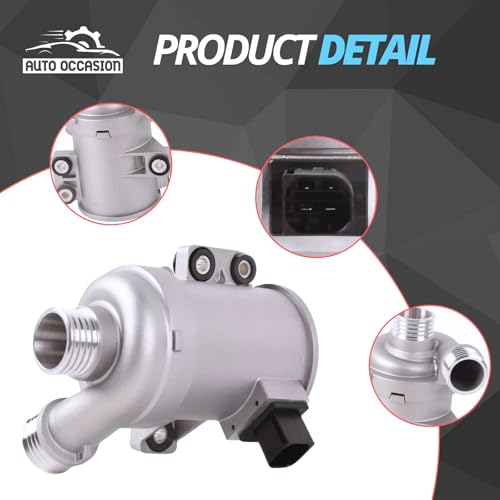 AUTO OCCASION 11518635089 Electric Engine Water Pump Compatible with BMW N20 B20 Engien X3 X4 X5 228i 328i 428i 320i 228i 335i 535i 740i Replacement 11517604027 11518625097 2.0L 3.0L