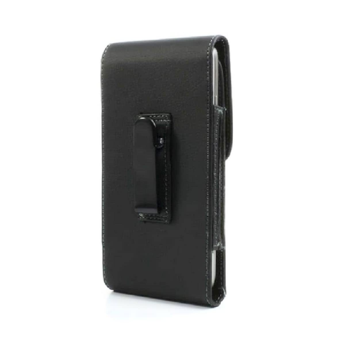 Étui Ceinture Pour Vivo X3L - Clip Métallique, Simili-cuir Noir - Housse De Protection
