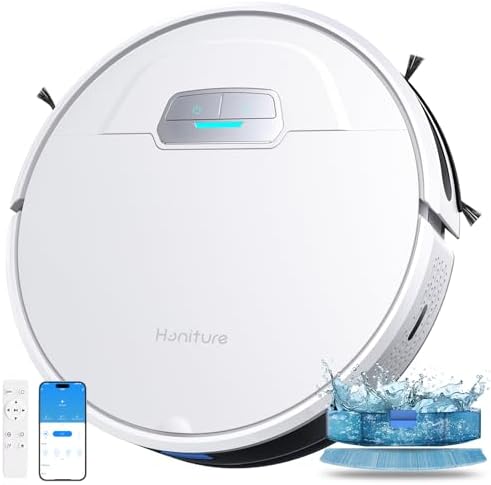 HONITURE Robot Vacuum Cleaner with Mop, G20 Robotic Vacuums with ...