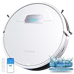 HONITURE G20 Robot Vacuum Cleaner, 4000Pa Strong Suction, 3 in 1 Robot Vacuum and Mop Combo, 7.6cm Thin, Control App/Wi-Fi/Alexa/Remote, Ideal for Pet Hair/Carpet/Hard Floor