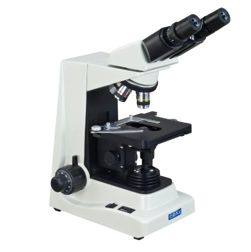 Image of OMAX M824PLAN-C02 1600X Advanced Plan Darkfield Binocular Compound | 40X-1600X Magnification Range USB 2.0 Connectivity Compound Biological Microscope