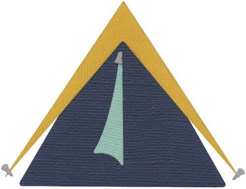 QUICKUTZWe R Memory Keepers 4-Inch by 4-Inch Die, Tent, Pointed